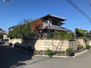 泉南市岡田戸建物件の外観